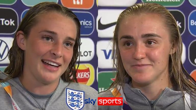 Ella Toone et Georgia Stanway étaient les héroïnes de l'Angleterre après que leurs buts aient permis aux Lionnes de se qualifier pour les demi-finales de l'Euro 2022