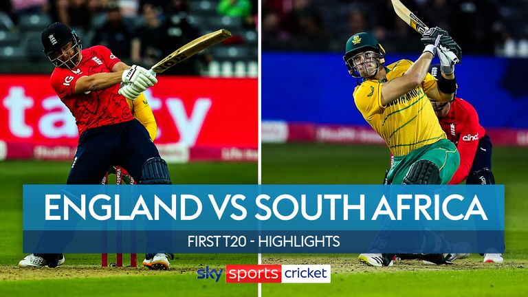 Highlights from England's T20 win over South Africa in Bristol
