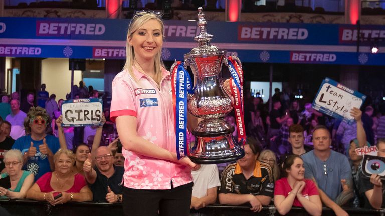 Fallon Sherrock's Women's World Matchplay ultimately earned her a place at the World Championship