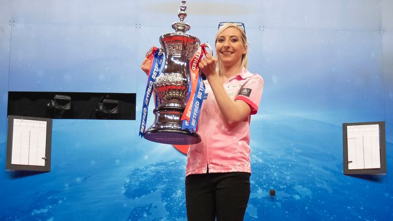 Sherrock won the inaugural Women's World Matchplay in Blackpool earlier this year