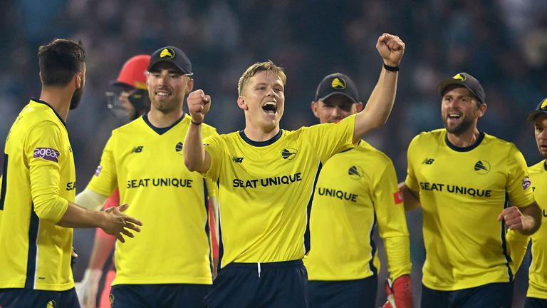 Nathan Ellis held his nerve to bowl Hampshire Hawks to a remarkable Vitality Blast win