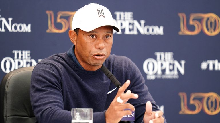 Tiger Woods had his say ahead of The Open on players who have chosen to go and play on the breakaway LIV circuit