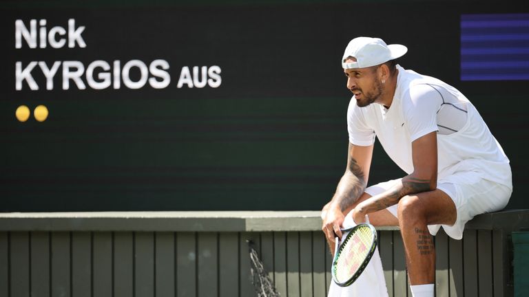Kyrgios will now have a long wait before his first Grand Slam final