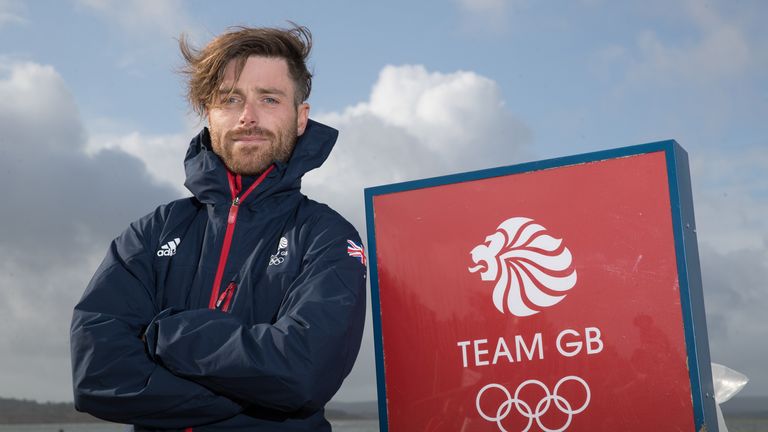 Britain's 2012 Olympic silver medallist sailor Luke Patience talks about his fond memories of the London Olympics ten years ago and his role in the film 'Chasing Tokyo' which follows British sailors aiming for success at the Tokyo Olympics