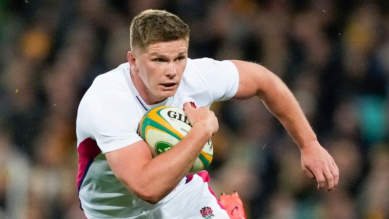 England's Owen Farrell will not travel with the squad for a five-day training camp in Jersey, due to concussion 