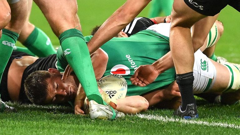 Nick Timoney was a standout as Ireland beat the Maori All Blacks, live on Sky Sports  