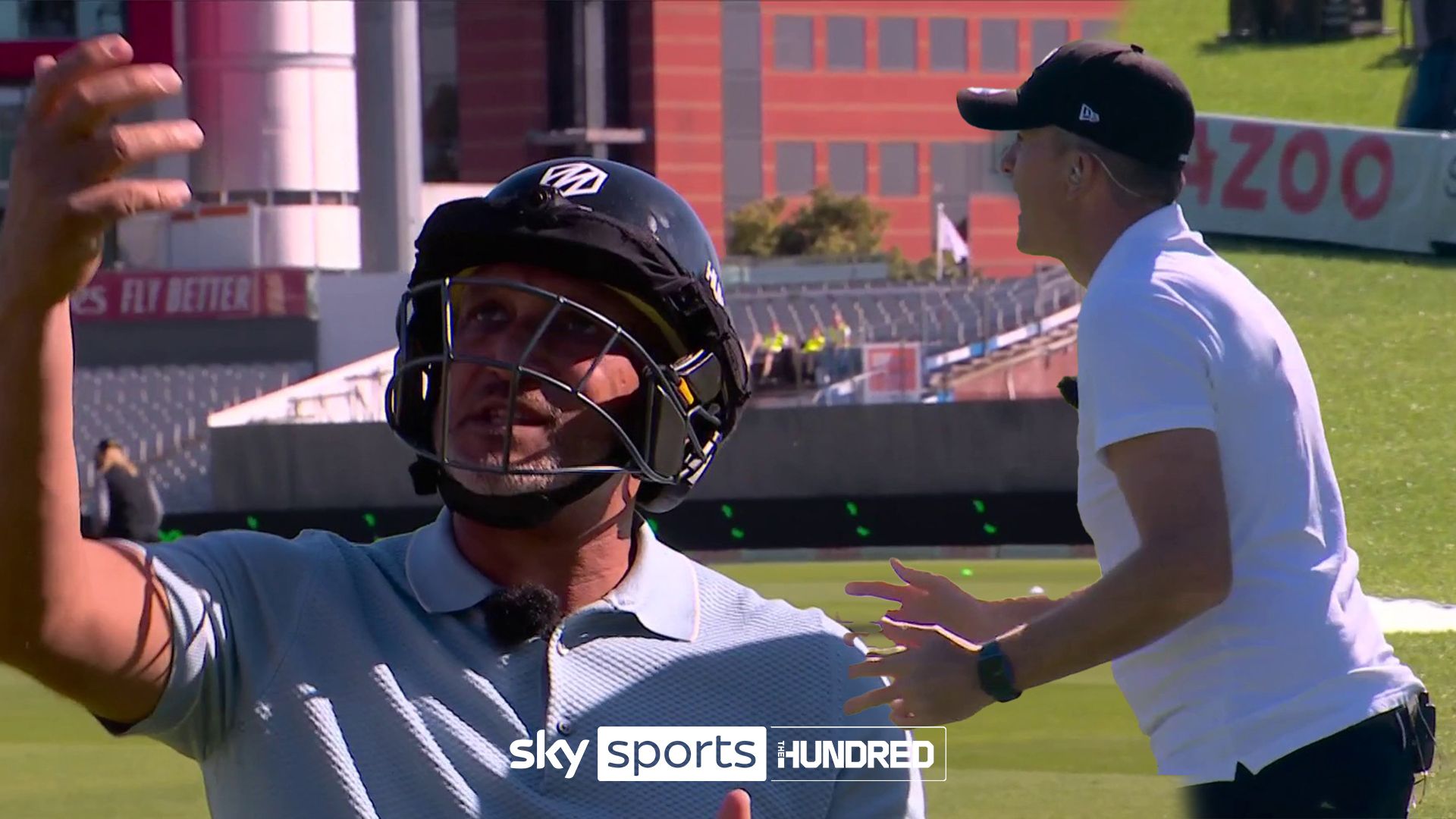 How good is the Sky Sports pundits' catching?