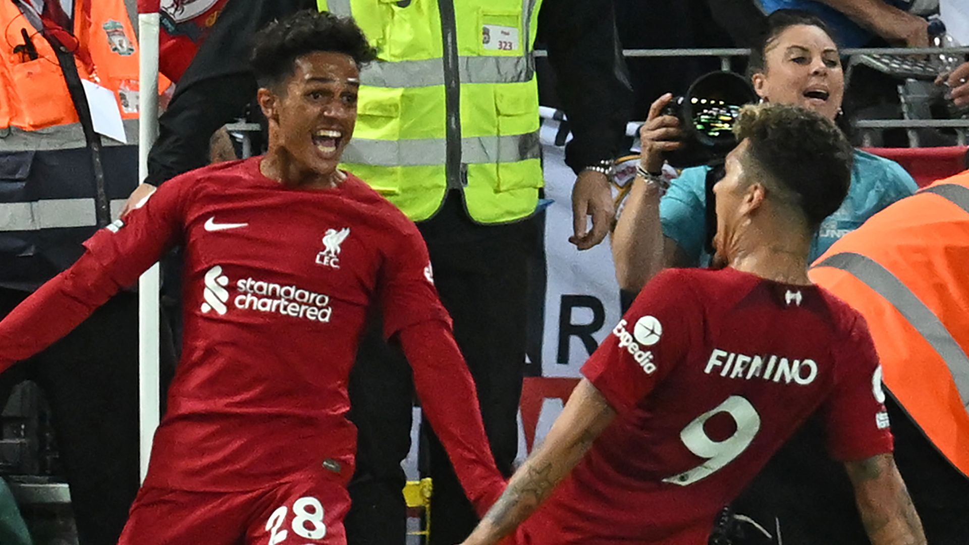 Liverpool 2-1 Newcastle: Fabio Carvalho scores 98th-minute winner as Reds come from behind to snatch dramatic win