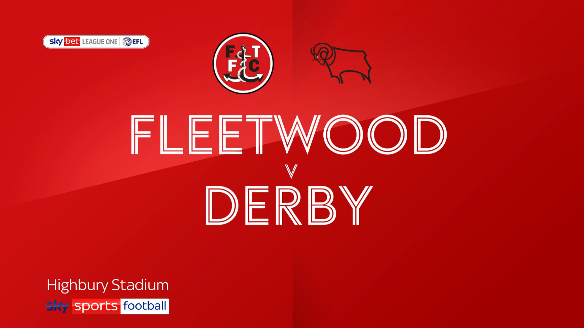 Fleetwood and Derby settle for a draw at Highbury