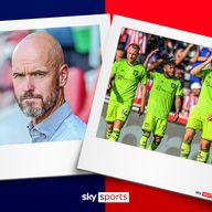 Erik ten Hag's Manchester United were blown away by Brentford in the first half last weekend