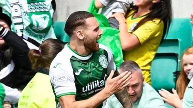 Martin Boyle scored a dramatic late equaliser for Hibs