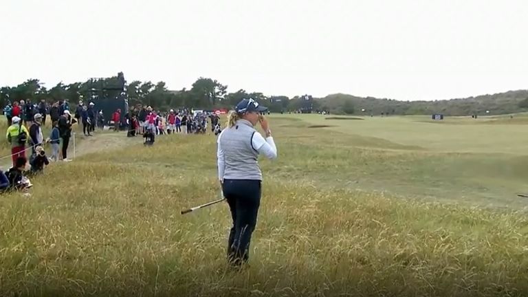 Laura Davies and Henni Koyack discuss Ashleigh Buhai's meltdown at the 15th, where the South African almost put herself out of contention for the AIG Women's Open title.