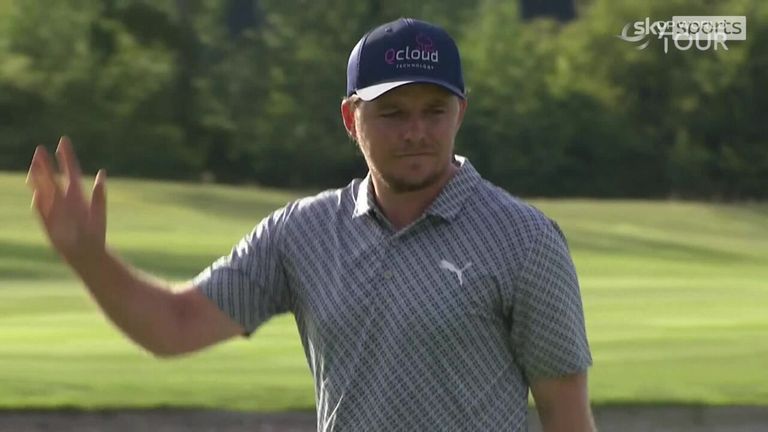 Highlights of the first round of the Cazoo Open from Celtic Manor Resort in south Wales