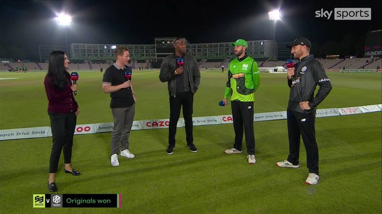 Manchester Originals captain Jos Buttler jokes that his limp is just a sign of getting old, whilst James Vince accepted that the visitors were too good for Southern Brave