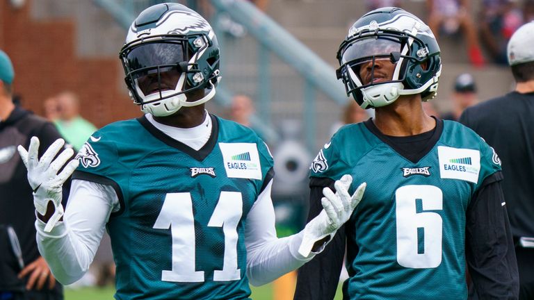 Eagles' A.J. Brown Says NFL Made Him Change Out of Neon Yellow Cleats vs.  Bucs, News, Scores, Highlights, Stats, and Rumors