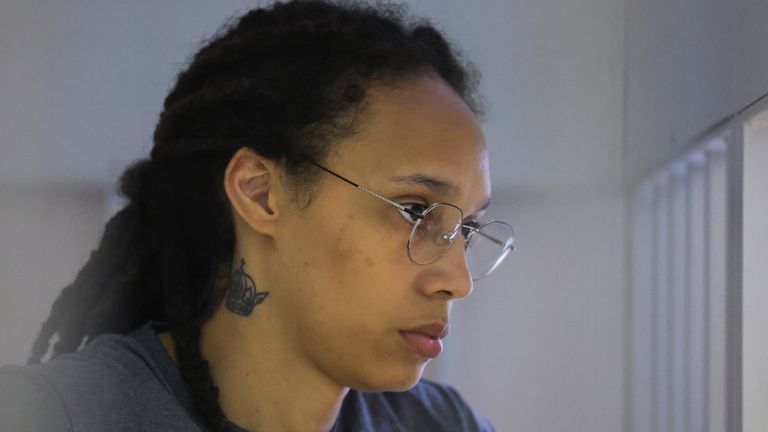 WNBA star and two-time Olympic gold medallist Griner was sentenced to nine years in prison on Thursday 