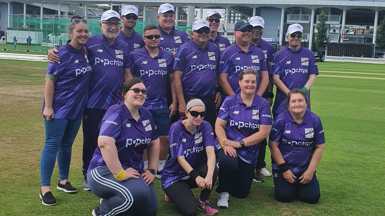 Durham visually impaired cricket team enjoyed their time at Lourdes - and they were joined by up-and-coming journalist Harshini Mehta to discover their story