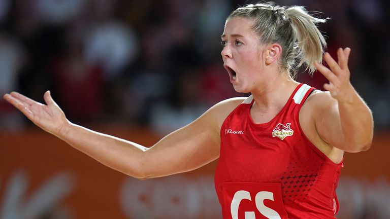 Eleanor Cardwell is one of England's 2022 Commonwealth Games squad members selected for the Uganda series