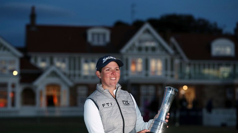 Highlights from day four of the 2022 AIG Women's Open at Muirfield, where Ashleigh Buhai claimed a dramatic victory
