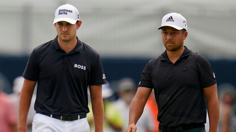 Patrick Cantlay played alongside Xander Schauffele on the final day in Delaware