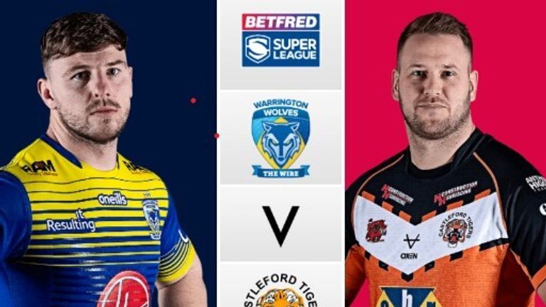Highlights of the Betfred Super League clash between Warrington Wolves and Castleford Tigers.
