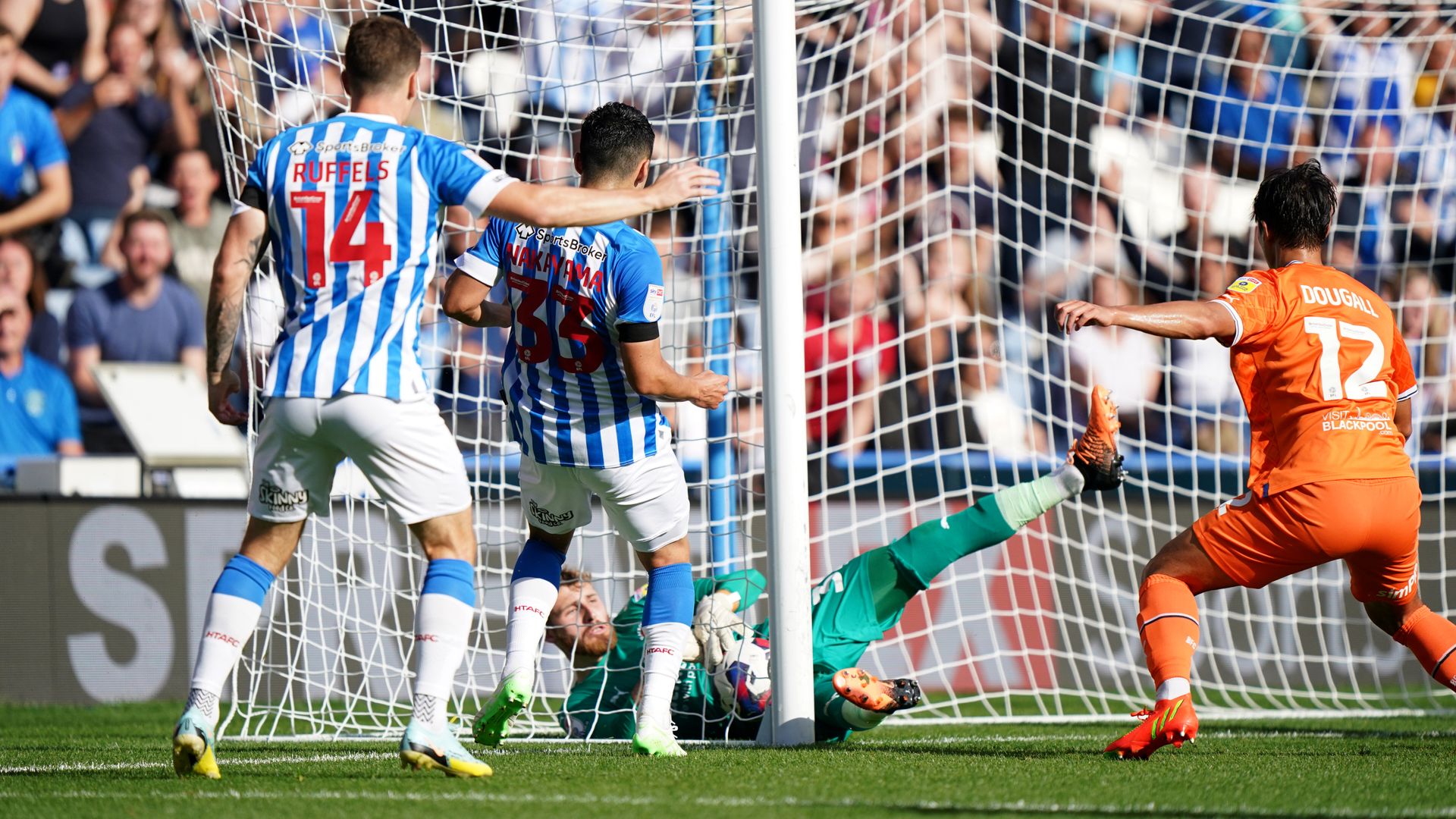 Hawk-Eye apologises to Huddersfield and EFL for goal-line failure