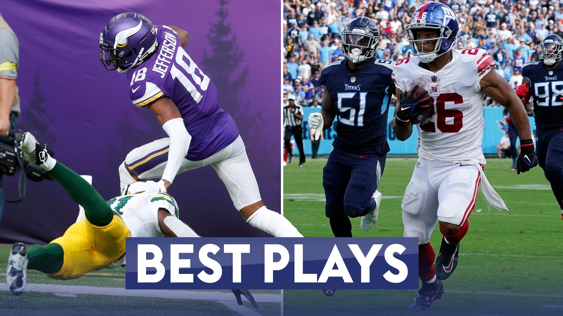 NFL Best Plays of the Week