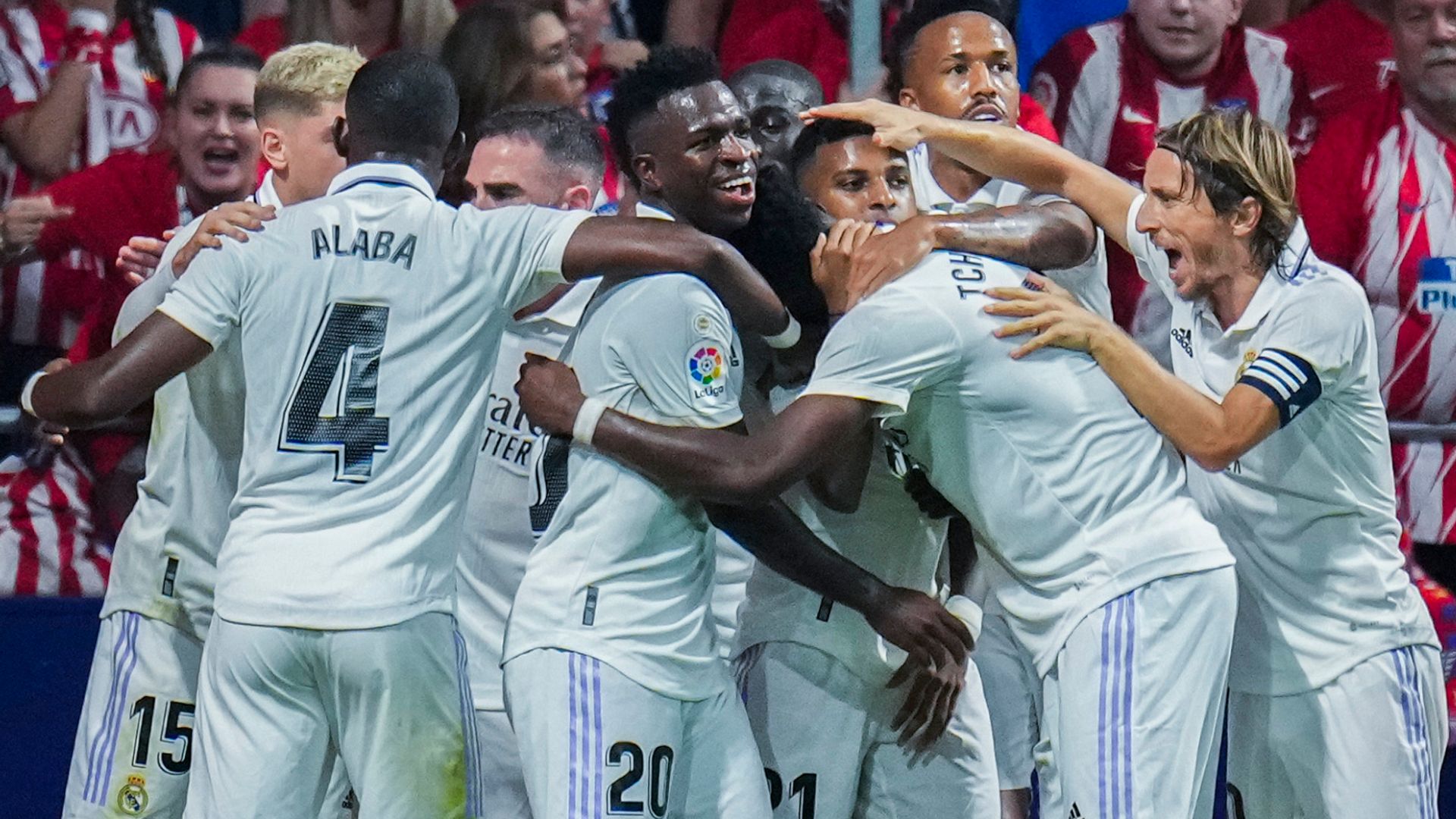 Real extend perfect start with Madrid derby win