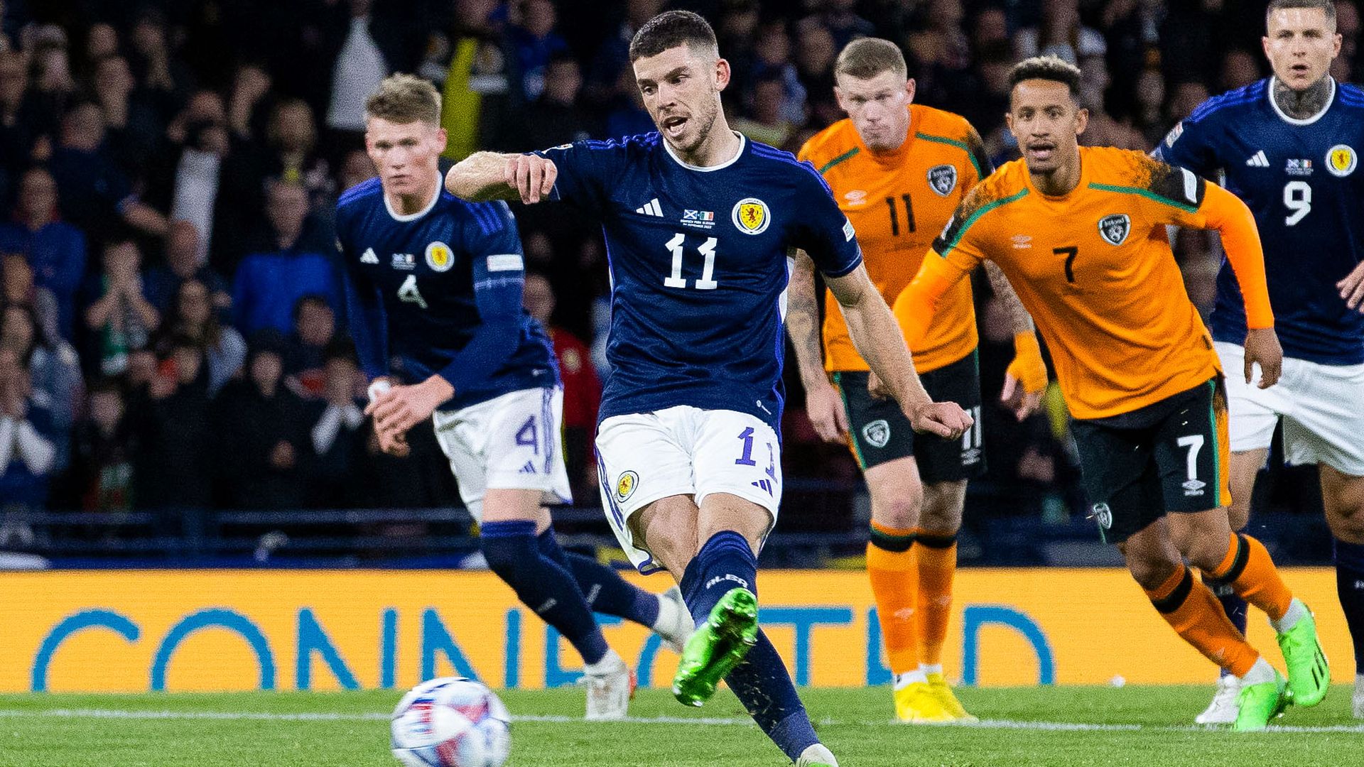 Christie penalty sends Scotland top after win over Rep of Ireland