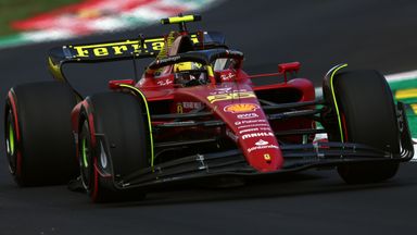 Sainz completes Ferrari Monza practice double