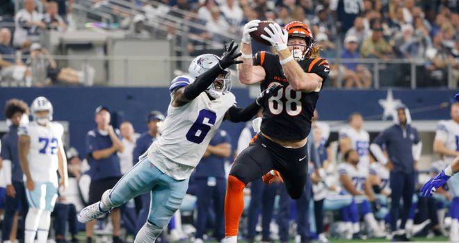 Maher's kick lifts Rush, Cowboys over Burrow, Bengals, 20-17