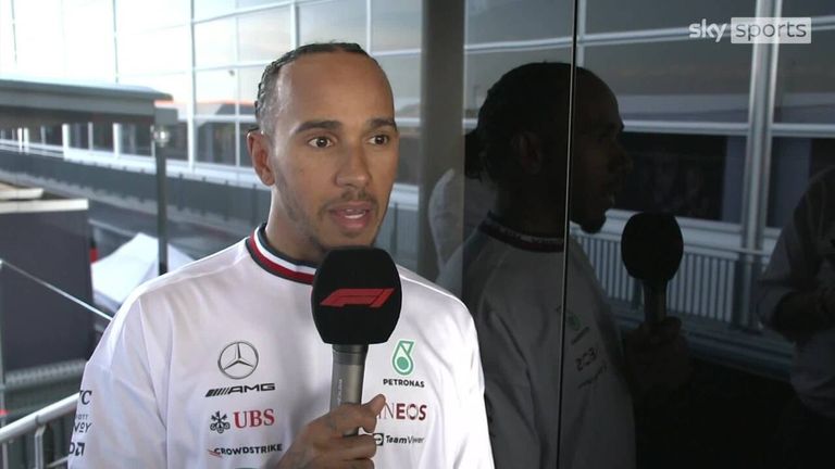 Lewis Hamilton is delighted with the progress Mercedes have shown in Friday's practice sessions at Circuit Zandvoort after a difficult time last week in Belgium