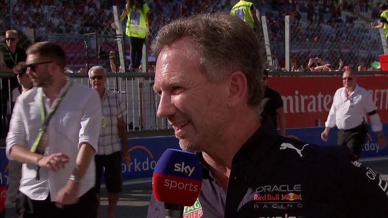 Christian Horner ammette che avrebbero preferito che Max Verstappen vincesse la gara secondo il normale regolamento di gara, piuttosto che dietro la safety car.