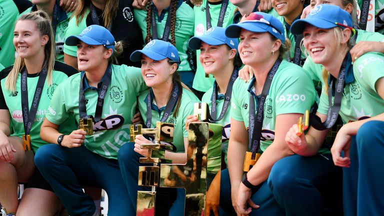 The Oval Invincibles women's team has won both editions of The Hundred so far