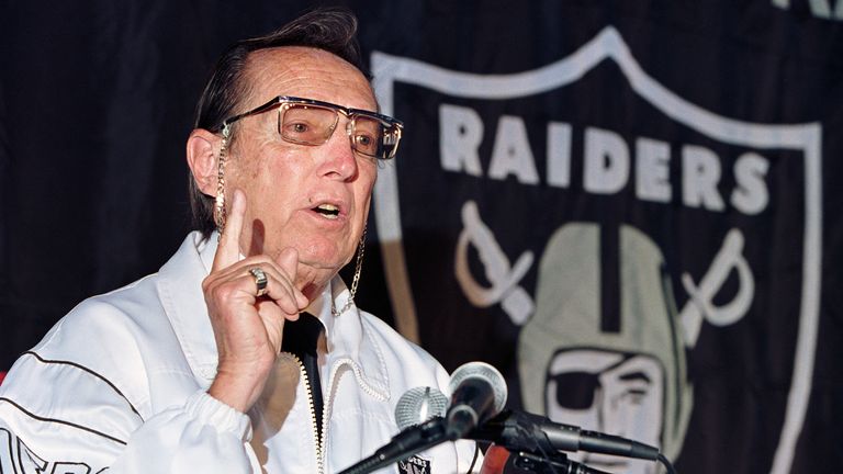 Al Davis was the owner of the Raiders franchise from 1972 until his death in 2011