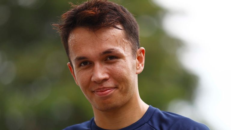 Albon is preparing to return to the track in Singapore