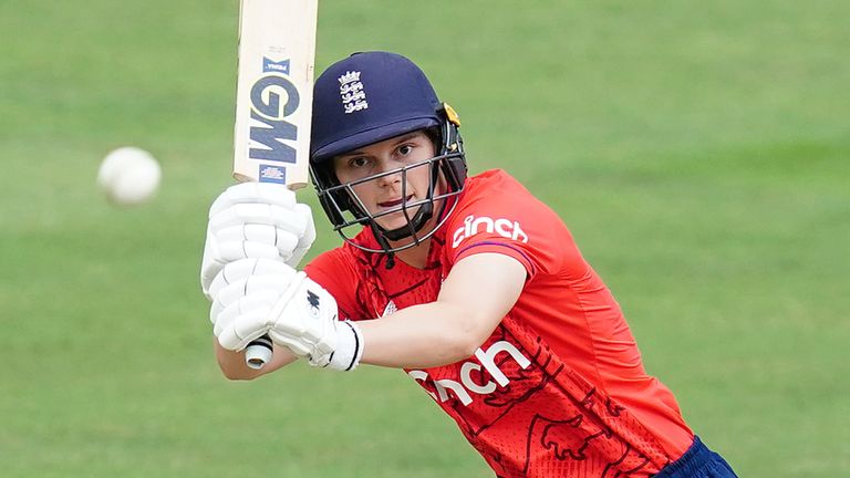 Amy Jones and England are aiming to seal a series victory against India on Tuesday