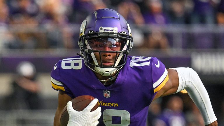 Minnesota Vikings receiver Justin Jefferson could be in line for a historic season based on the evidence from Week One