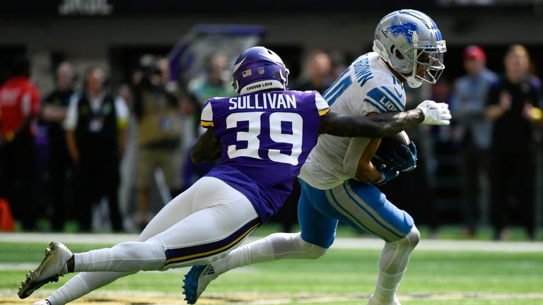 Highlights of the Detroit Lions against the Minnesota Vikings in Week Three of the NFL season