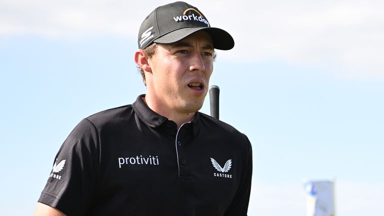 Defending Andalucia Masters champion Matt Fitzpatrick is eight shots behind the lead after the first round