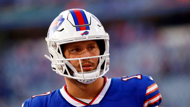 Watch Josh Allen's best plays from his four-touch performance during the Buffalo Bills game against the Tennessee Titans on Monday night.