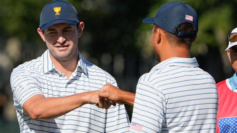 Patrick Cantlay and Xander Schauffele won their second match together after how many days 