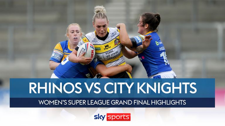 The best action in the Women's Super Cup Final between Leeds Rhinos and York City Knights. 