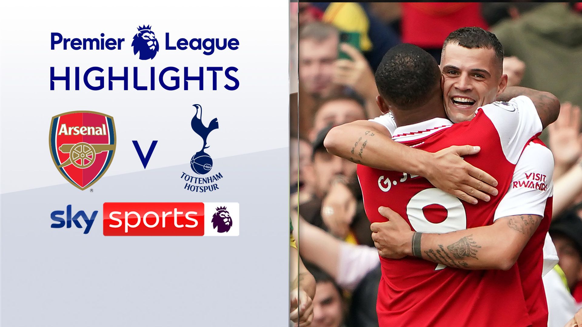 Arsenal sink 10-man Spurs in thrilling derby