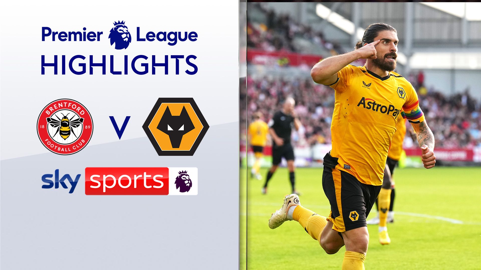 Nothing to separate Brentford and Wolves as Costa sees red