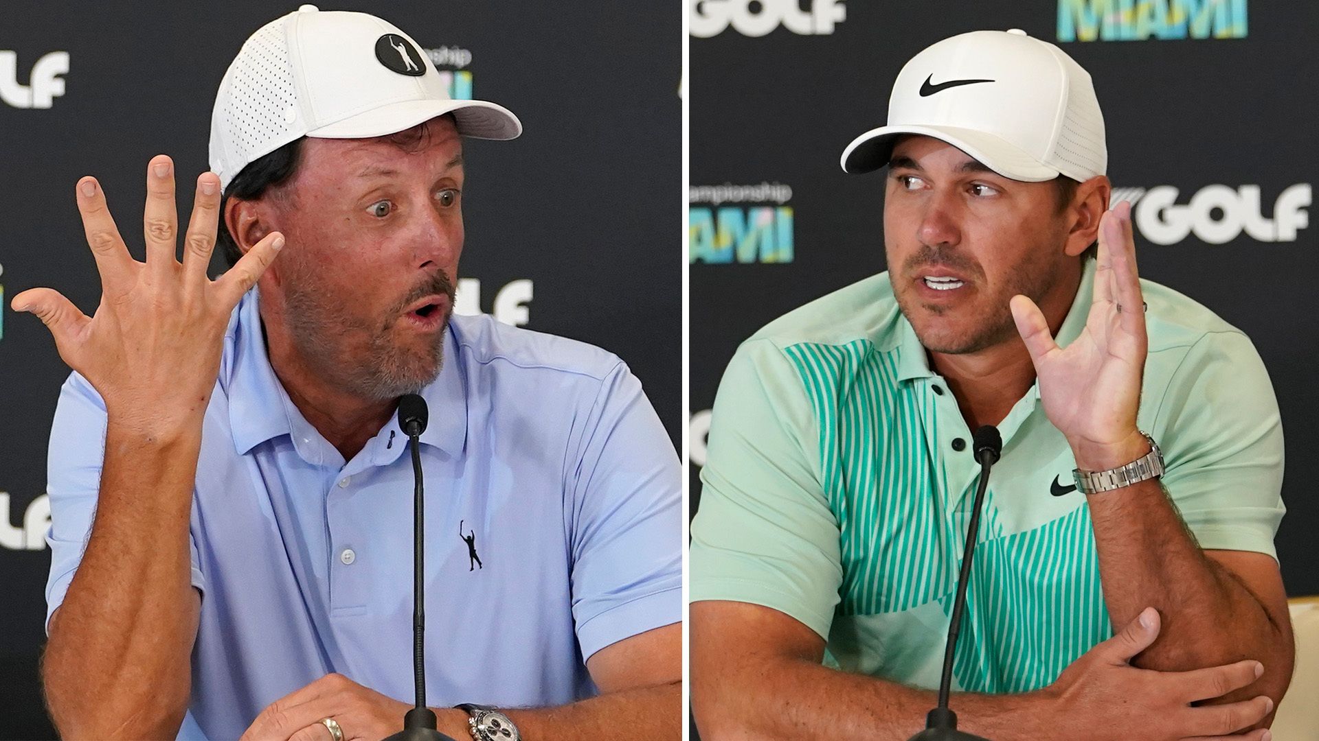 'Do you have a Green Jacket!?'| Koepka and Mickelson's heated exchange!