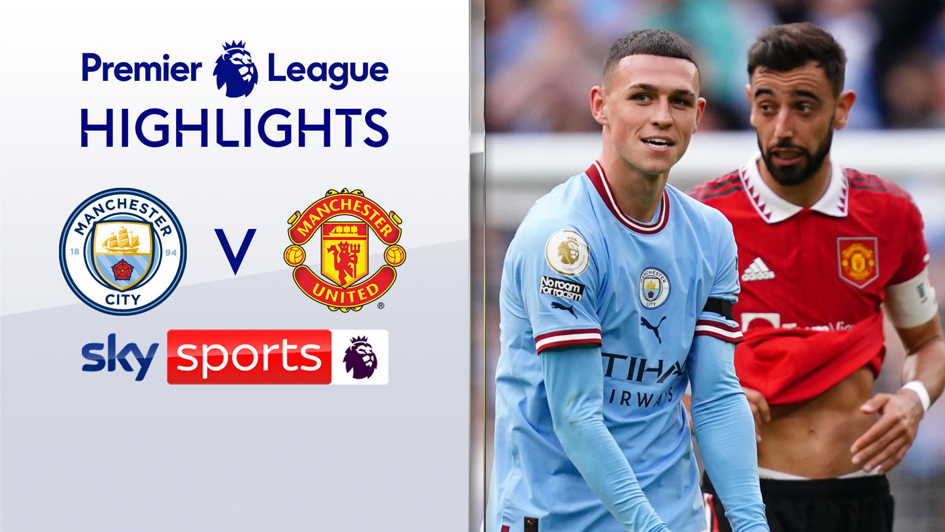 Man City hit six past Man Utd at the Etihad