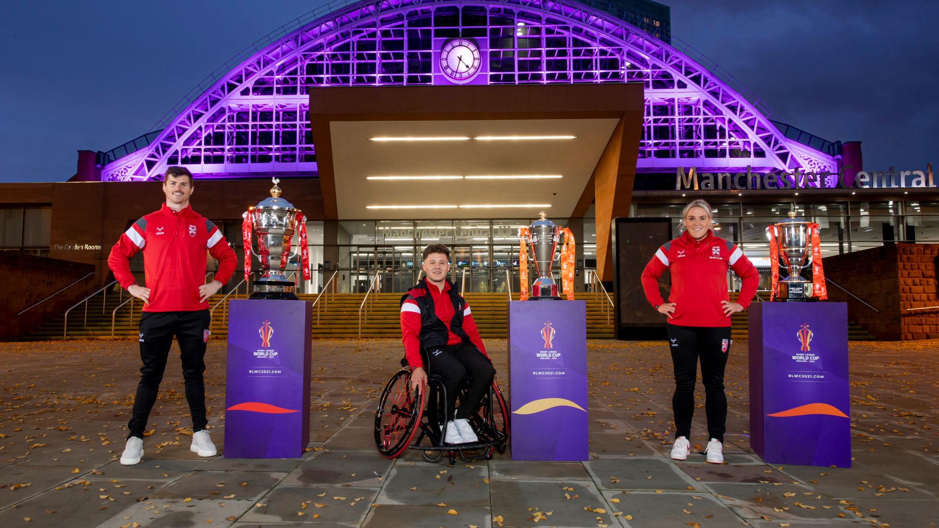 RLWC2021: Men's, women's and wheelchair tournament fixtures