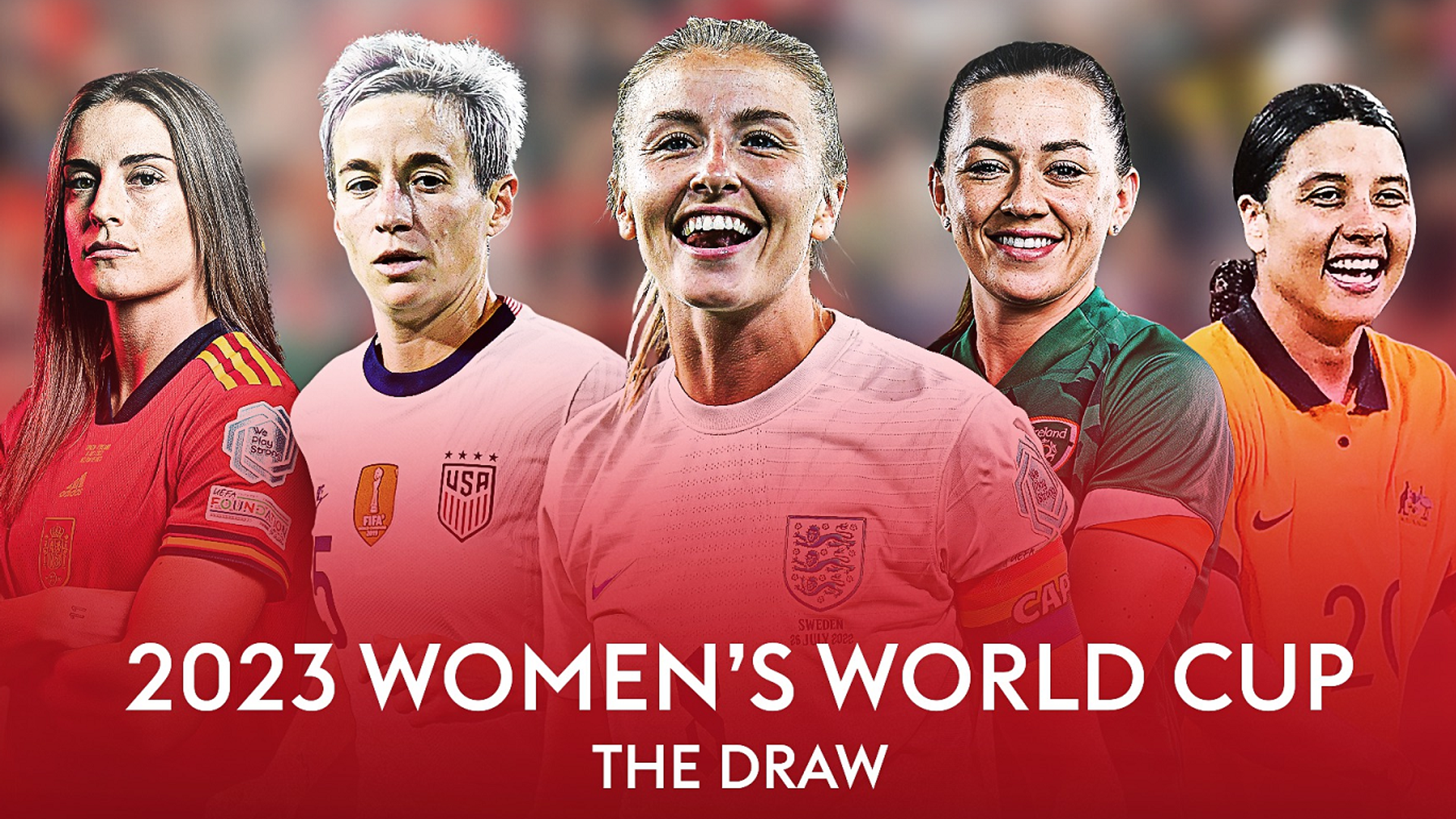 Women's World Cup 2023 draw: England to face Denmark and China