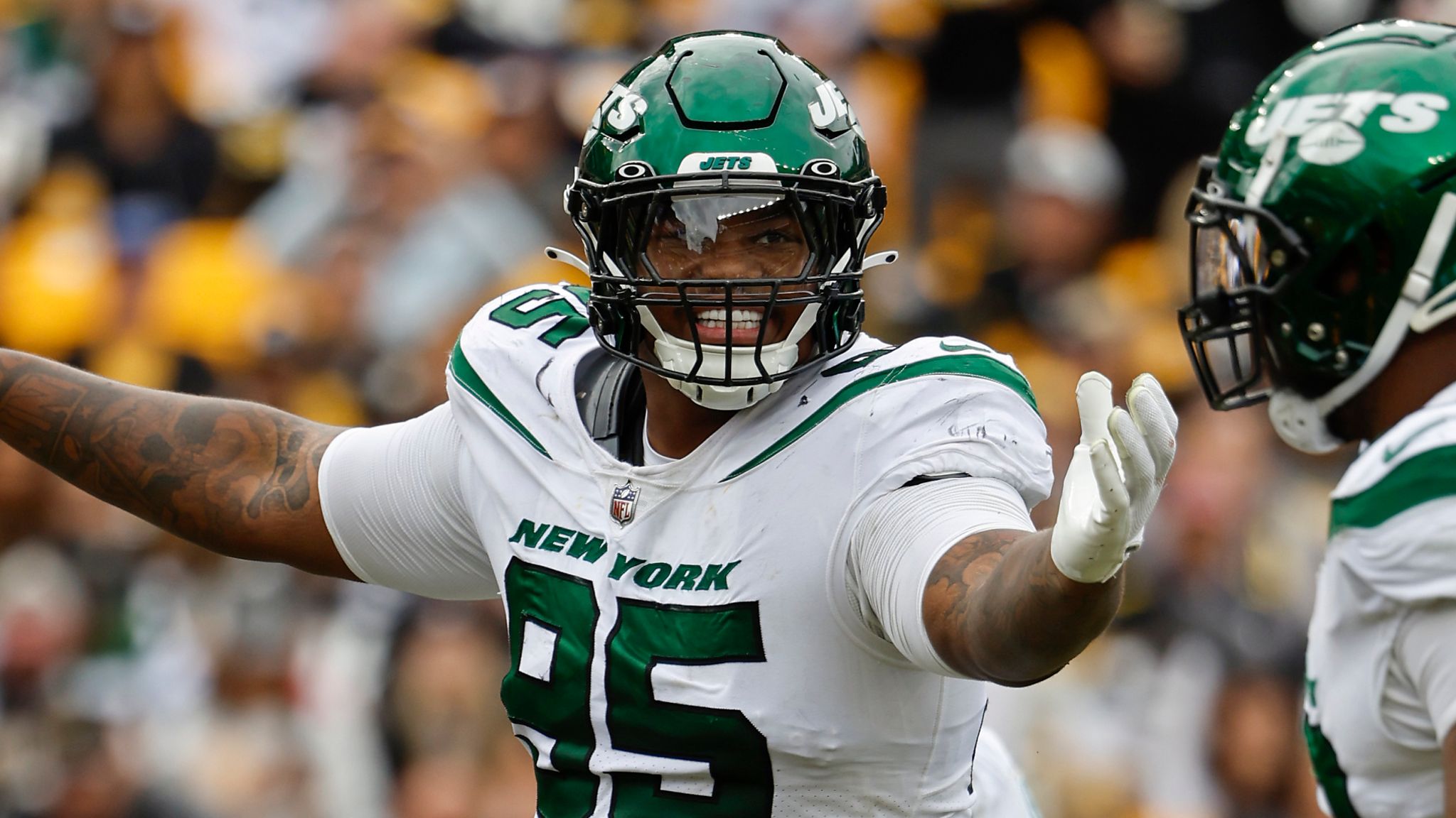 Download Ny Jets Quinnen Williams Wallpaper